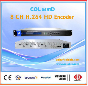 Col5181d HD-Audio& Video <span class=keywords><strong>Encoder</strong></span> und multiplexer mit 8 hd-mi Eingang Unterstützung mpeg- 4/<span class=keywords><strong>h.</strong></span> 264 <span class=keywords><strong>encoder</strong></span>