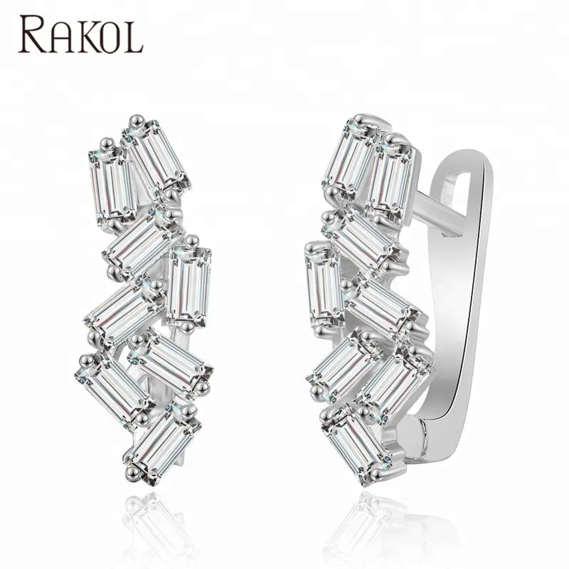 Rakol EP668 Fashion Koreaanse Sieraden Zilveren Oor Manchet Voor Dames