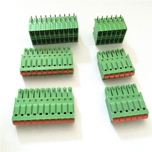 Kit morsettiera a vite per montaggio su PCB a perno dritto per Arduino PCB Shield, AC 300V 15A/10A, passo 5.08mm - Product Image 6