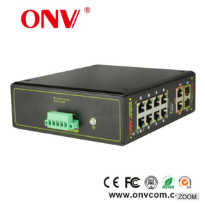 Factory Supply 8 <strong>port</strong> Industrial POE <strong>Switch</strong> 48V With Gigabit SFP 5 Years Warranty