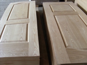 Mdf pvc דלת עץ עור פורניר/מלמין כיסוי