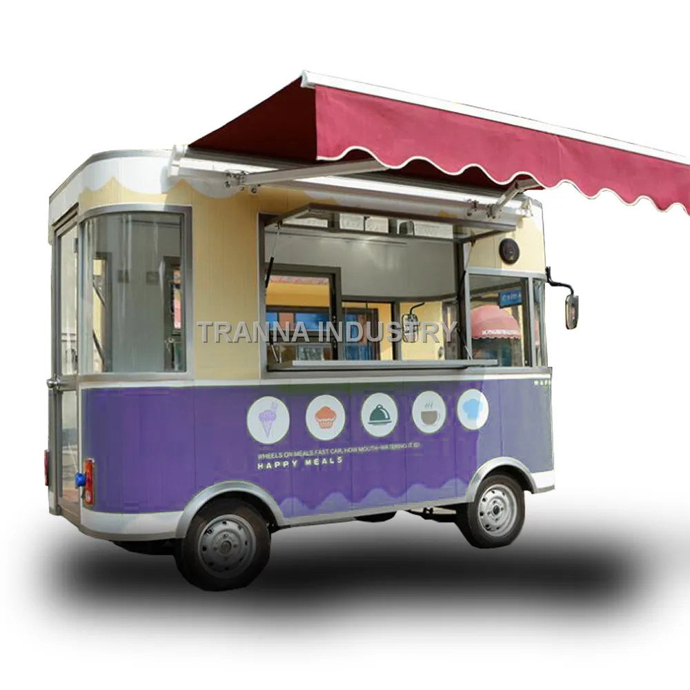 Electrical Motorcycle Drinks Donut Food Car/食品トラックSaudi Arabia/食品トラック販売のためのEurope