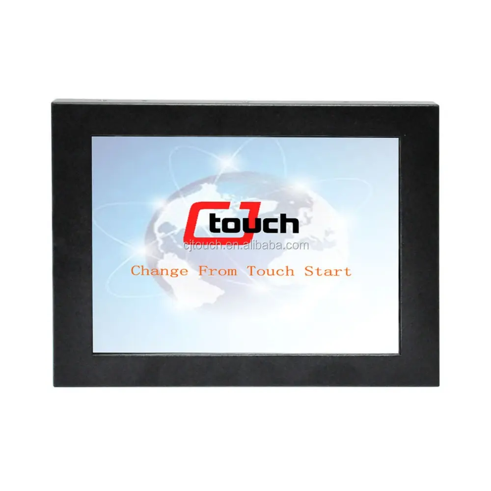 Photo Booth Ứng Dụng Vỏ Kim Loại 10.4 "10 Inch Màn Hình LCD Khung Mở