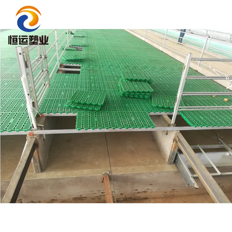 Livestock farm equipment plastic goat flooring price,500*600mm PP material slat floor for goat sale