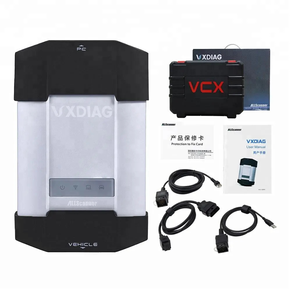 ออริจินอลสแกนเนอร์ Vcx Plus,สำหรับเมอร์เซเดสเบนซ์พร้อมซอฟต์แวร์ DAS เปลี่ยน MB Star SD C4/C5รองรับการเขียนโปรแกรม ECU