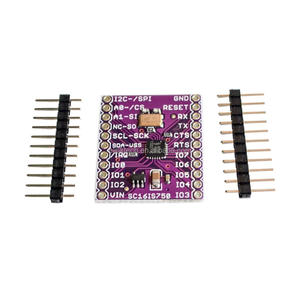 CJMCU-750 <span class=keywords><strong>SC16IS750</strong></span> יחיד UART עם רכיבי ממשק I2C-Bus/SPI במלאי