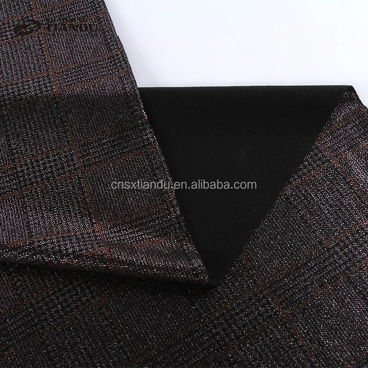most popular new fashion polyester dye rayon spandex knit Foil fabric