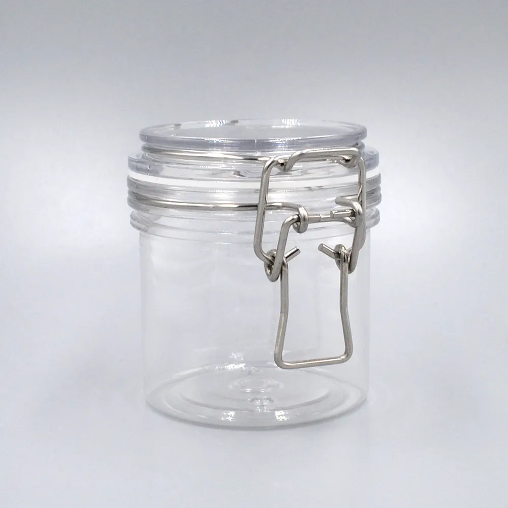 200ml 200 ml 7oz 6 oz Plastic PET honey jar and wire bale jars supplier