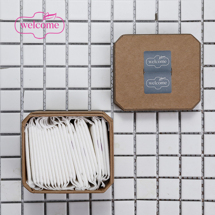 Tampons hygiéniques Kraft Box