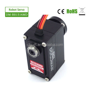 15kg. Cm 360 Gradi di Rotazione Continua Doppio Albero Robot <span class=keywords><strong>Servo</strong></span> RS1516MD