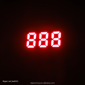 Piccolo rosso 3 cifre 7 segmenti led display 0.25 pollici display a sette segmenti - Product Image 2