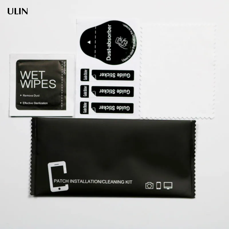High Quality Cleaning Installation Kits Microfiber Cleaning Cloth Kit To Install Glass Screen Protector For Smart Phone