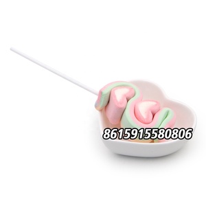清真心形棉棉花糖棒棒糖 - Product Image 4