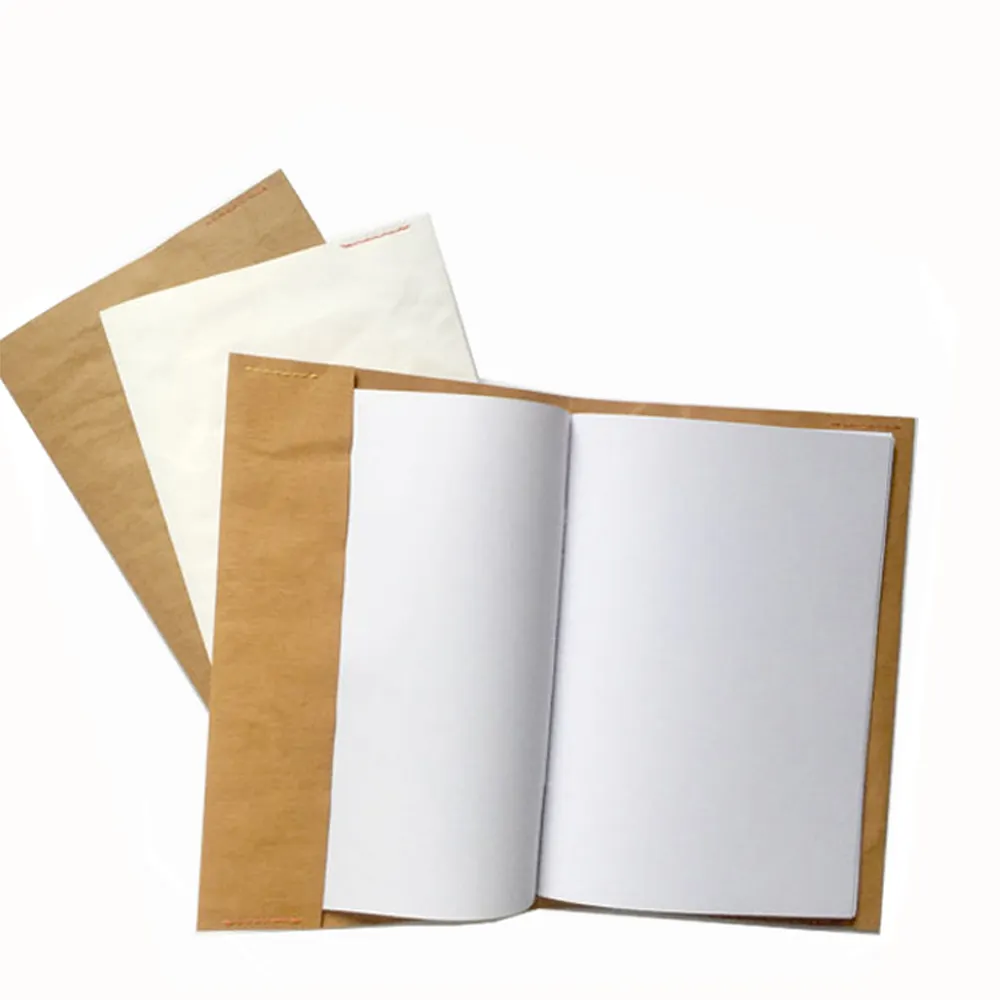 A6 Langlebig Waschbar papier cover angepasst, kraft notebook halter