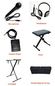 中国玩具供应商电子风琴钢琴键盘 61 键价格低廉 - Product Image 6