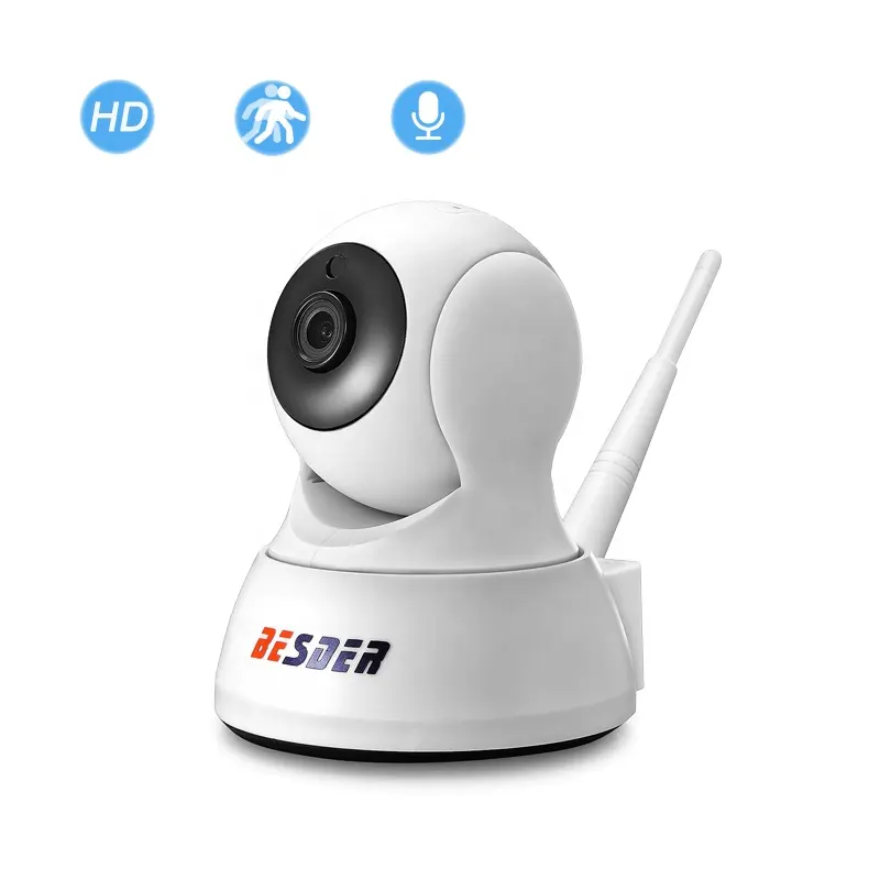 Беспроводная камера видеонаблюдения BESDER, 720P, двухстороннее аудио, P2P, Wi-Fi