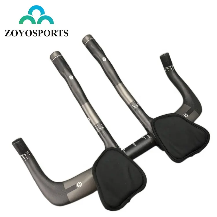 ZOYOSPORTS पूर्ण कार्बन फाइबर एकीकृत रेसिंग सड़क बाइक साइकिल टीटी बर