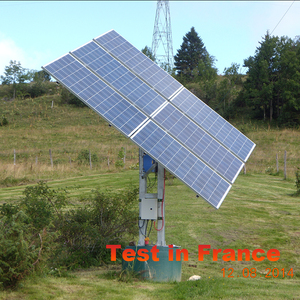 Novo automático duplo eixo solar sistema de rastreamento unidade Sun Solar Tracker carga 6pcs 8pcs 10pcs painel solar preço barato da China