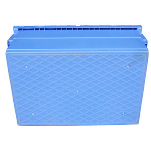 <strong>600</strong>*<strong>400</strong>*260mm Virgin Material Storage Plastic Moving <strong>Box</strong> With Lid Sale - Product Image 5