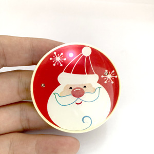 卸売カスタムサンタクロースクリスマス<span class=keywords><strong>LED</strong></span>ピンバッジ