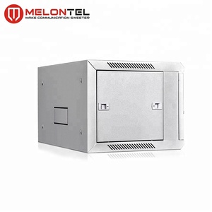 Chất lượng cao MT-6011 6U 19 inch mini có thể khóa mạng Tủ Đen/grey Wall Mount cho viễn thông sản phẩm - Product Image 4