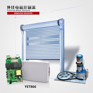 YET866 220v telecomando universale per porte da garage codice fisso <span class=keywords><strong>433</strong></span> mhz gate wireless controller trasmettitore e ricevitore rc