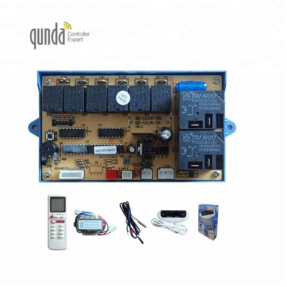 SYSTO QD-U10A QUNDA-Placa de CONTROL UNIVERSAL con CHIPS de alta calidad, sistema de CONTROL de aire acondicionado para armario
