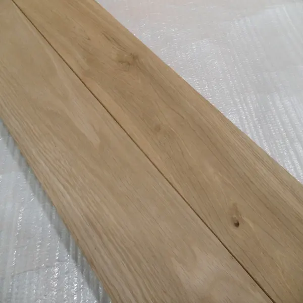 Raw unfinished smooth T&G Russian Oak hardwood flooring
