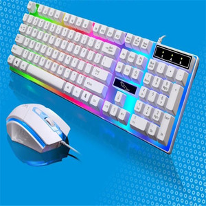 G21 Wired Usb <strong>Light</strong> <strong>Keyboard</strong> Mouse Combos Led <strong>Light</strong> <strong>Computer</strong> Usb <strong>Keyboard</strong> Color <strong>Computer</strong> <strong>Keyboard</strong> Mouse Set - Product Image 4