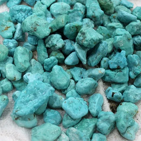 En gros naturel bois dormant turquoise