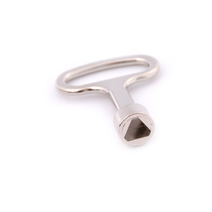 1PCS Version Elevator Door <strong>Keys</strong> Train Triangle <strong>Key</strong> Triangular Socket Spanner <strong>Key</strong> Cabinet Lock for Distribution Box - Product Image 4