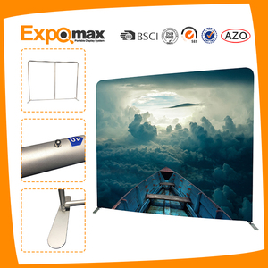 Phong cách hiện đại xách tay ráp DIY kim loại khung vải đứng Photo Booth Backdrop - Product Image 4