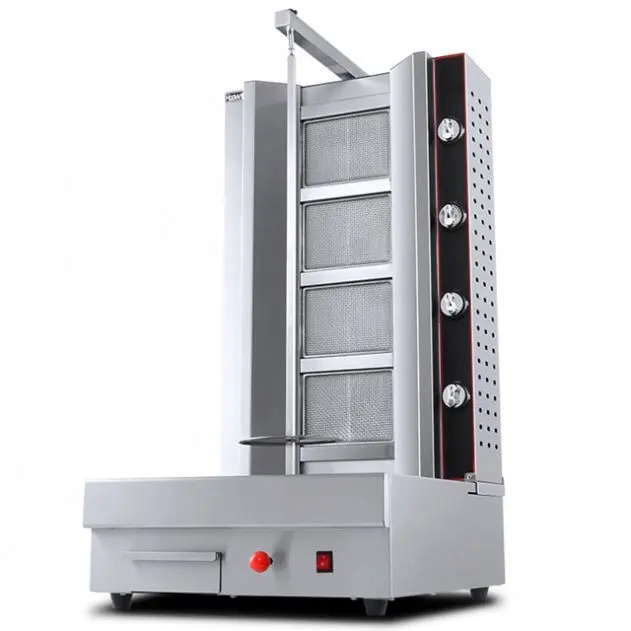 Business for sale Automatic shawarma bread making machine/LPG Gas Shawarma Machine Kebab Grill Snack Machine