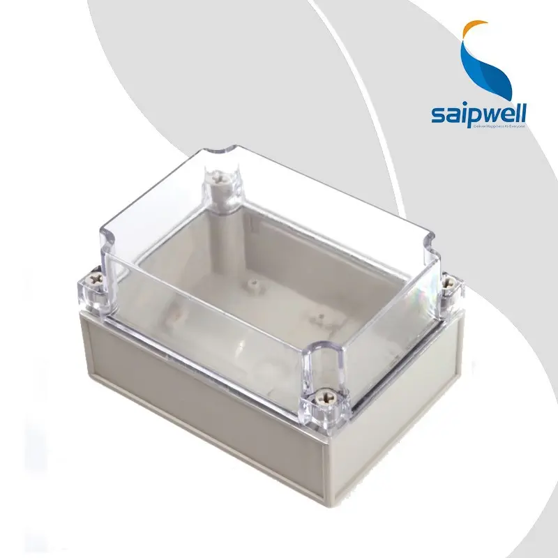 Saip/Saipwell IP65 Wasserdichtes Gehäuse Box Klar China Neue Entwurfsqualität Wetter Elektrische Box Abdeckung