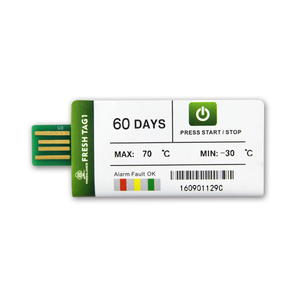 Registrador de datos de temperatura Usb, registrador de datos de temperatura de un solo uso