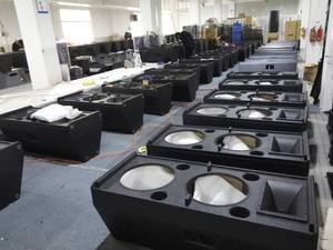 Subwoofers audio profissional 725 1000w Dual 15 polegadas pa Speaker Dj Speaker Box pa speaker sistema sistema de som concerto ao ar livre