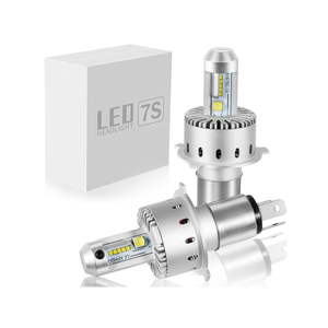 7 S Led far ampulü H4 H11 9005 9006 40 W 8000lm Kablosuz Süper parlak Led kafa lambası ampulleri