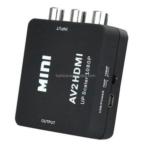 工厂价格高清复合RCA CVBS视频音频背部迷你av2hdmi转换器 - Product Image 3