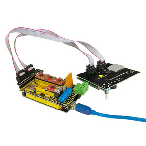 Das Keyes tudio 3D-Druckerkit für Arduino enthält RAMPS 1.4 für Mega 2560 5x A4988 LCD 12864 Controller - Product Image 1