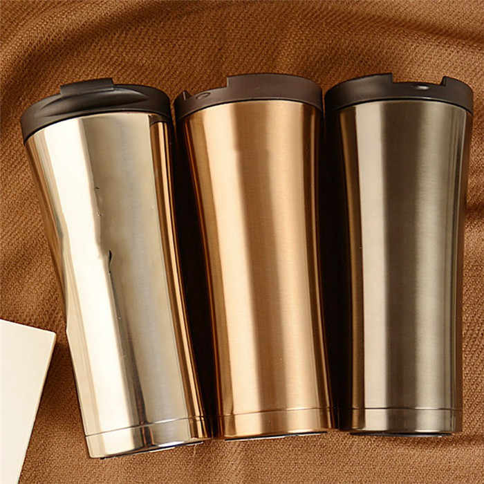 Matt Black Insulated Stainless Steel Coffee Mug Coffee Tumbler Travel