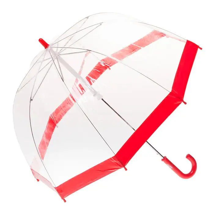 32 polegadas 8 rebites forma de criança bolha pvc poe eva transparente, transparente plástico transparente crianças pvc pássaro gaiola guarda-chuva