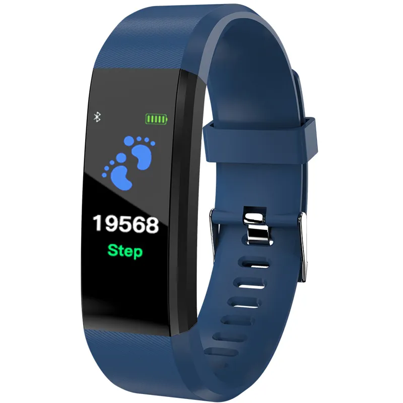 Braccialetto fitness all'ingrosso oem fitness tracker braccialetto fitness 115 PLUS braccialetto intelligente Super settembre