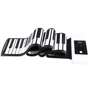 Digital Piano Musical Instrument 88 Keys Roll up Piano/foldable Piano <strong>Keyboard</strong>/flexible <strong>Keyboard</strong> Piano - Product Image 1