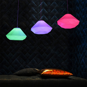 LED天井プラスチックドームライトリモコン付き新しいデザイン & 色を変える機能 - Product Image 1