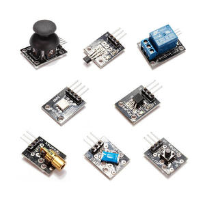 Kit de módulo de sensor 37 en 1 para programación de placa de desarrollo Arduino con paquete de caja de plástico