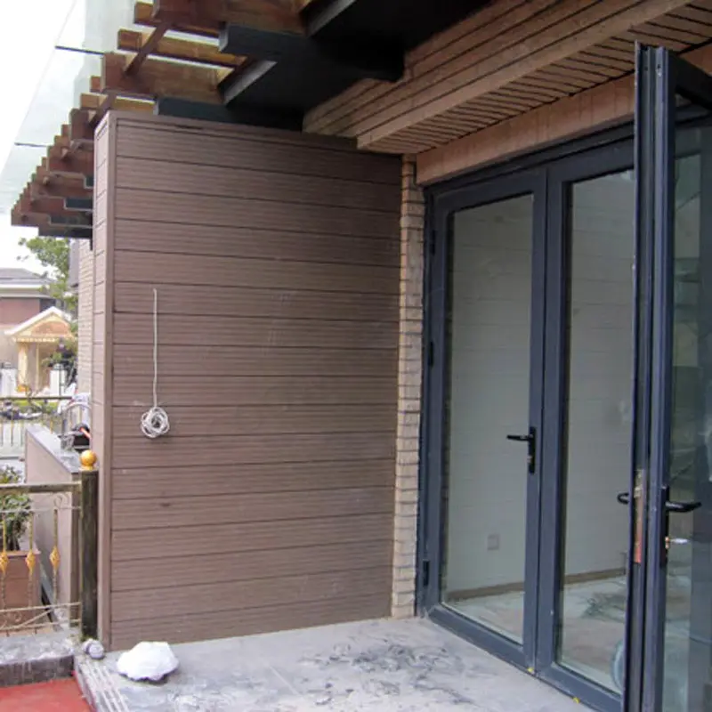 Laminated WPC Wood Plastic Composite Interior Covering Exterior Wall Covering Panels Cladding