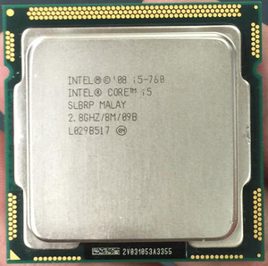 Intel用コンピュータプロセッササーバーCPUコアi5 760 - Product Image 2