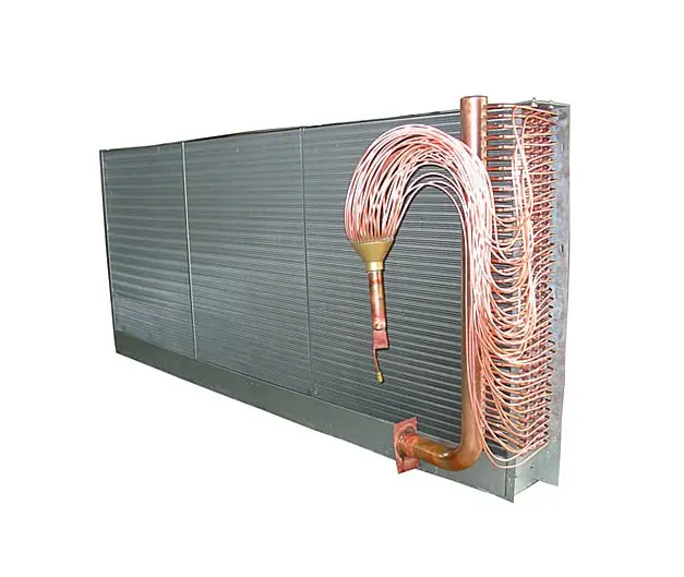 Condensador e evaporador de refrigeração ac, tubo de cobre de alumínio