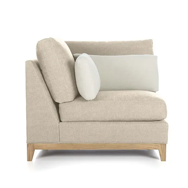 Nord europa divano in stile mobili, semplice e moderno soggiorno 1 posti divano, singolo 1 sedile divano in tessuto