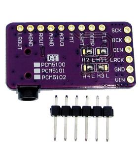 Interfaccia I2S PCM5102 DAC Decoder GY-PCM5102 I2S Lettore Modulo Per Raspberry Pi pHAT In Formato Digitale di Bordo Scheda Audio - Product Image 2